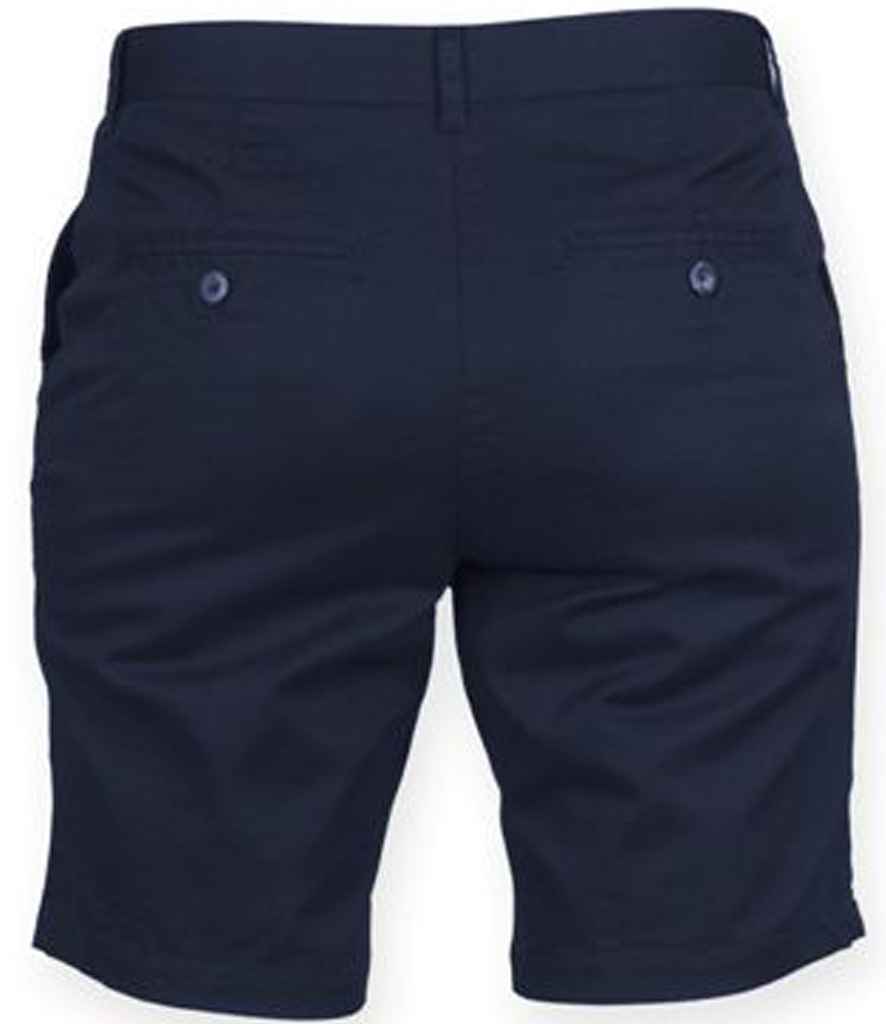 Front Row Ladies Stretch Chino Shorts Front Row Ladies Stretch Chino Shorts