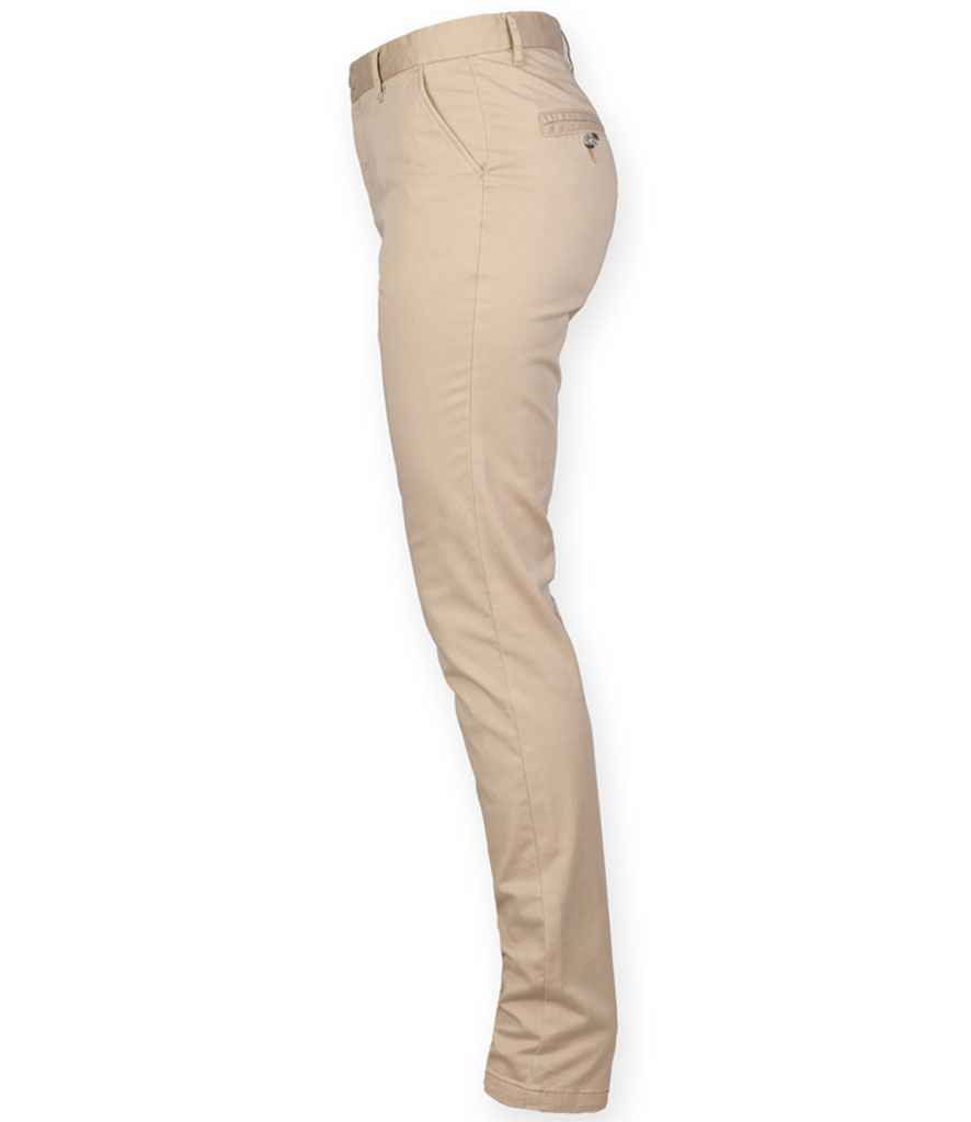 Front Row Ladies Stretch Chino Trousers Front Row Ladies Stretch Chino Trousers