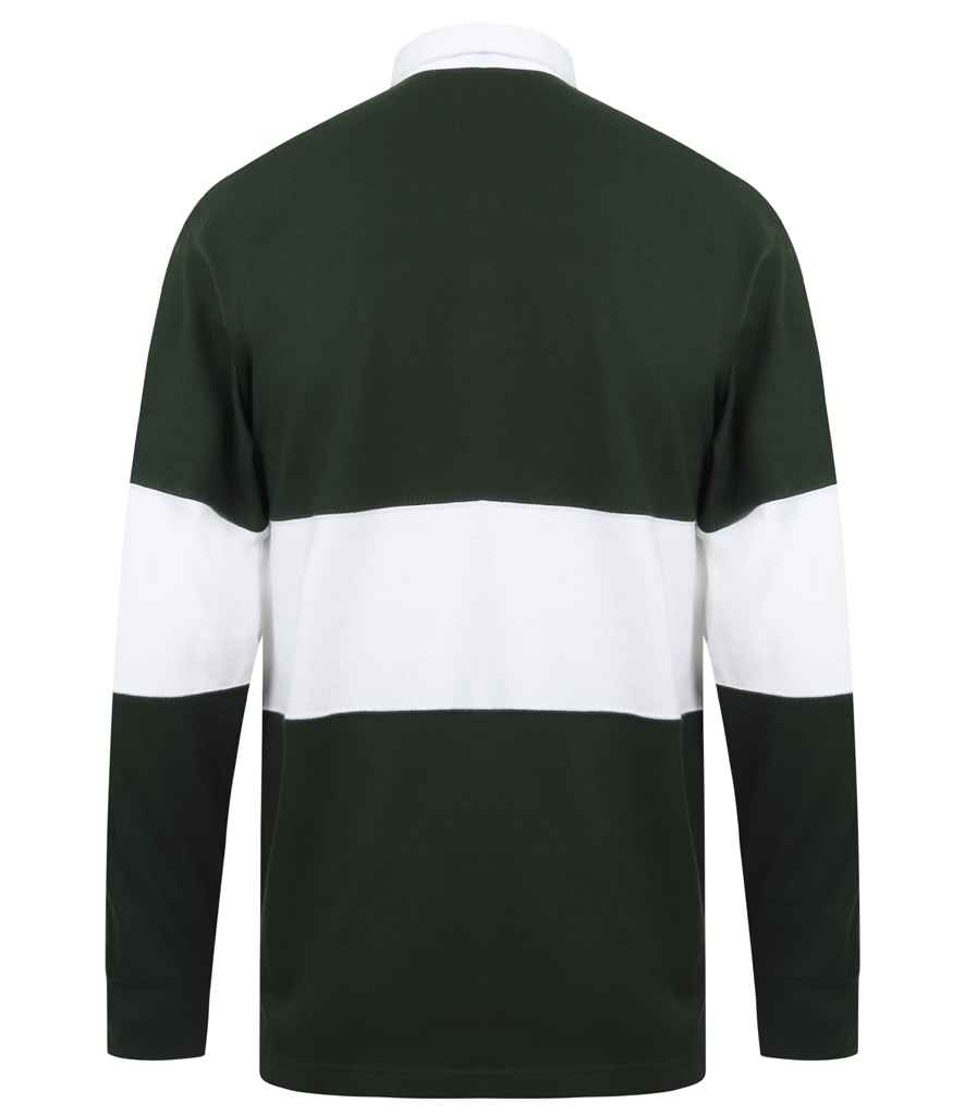 Front Row Panelled Rugby Shirt Front Row Panelled Rugby Shirt
