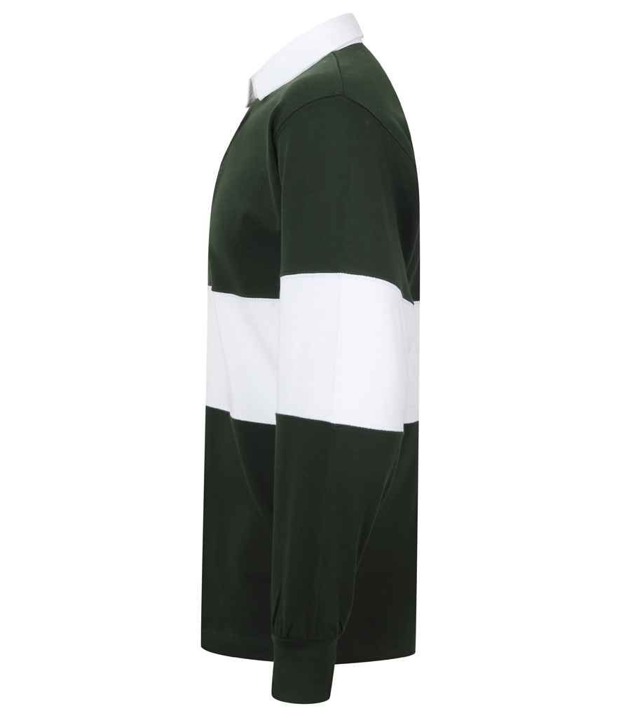 Front Row Panelled Rugby Shirt Front Row Panelled Rugby Shirt