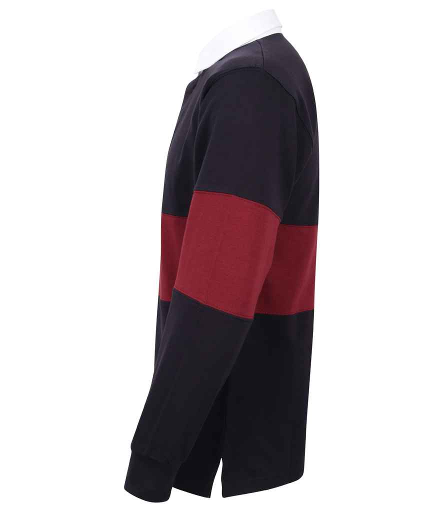 Front Row Panelled Rugby Shirt Front Row Panelled Rugby Shirt