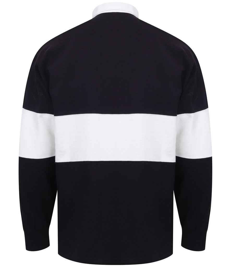 Front Row Panelled Rugby Shirt Front Row Panelled Rugby Shirt