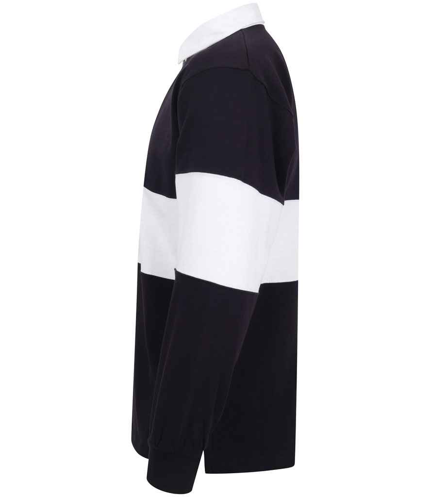 Front Row Panelled Rugby Shirt Front Row Panelled Rugby Shirt