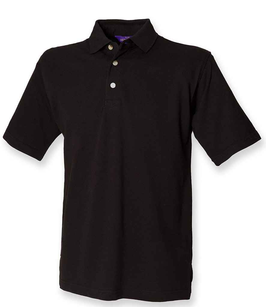 Henbury Classic Heavy Cotton Pique Polo Shirt