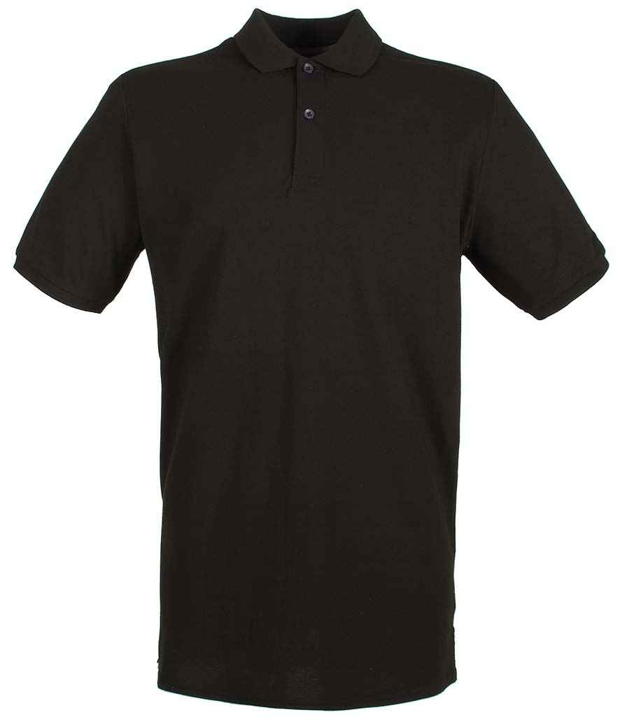 Henbury Modern Fit Cotton Pique Polo Shirt