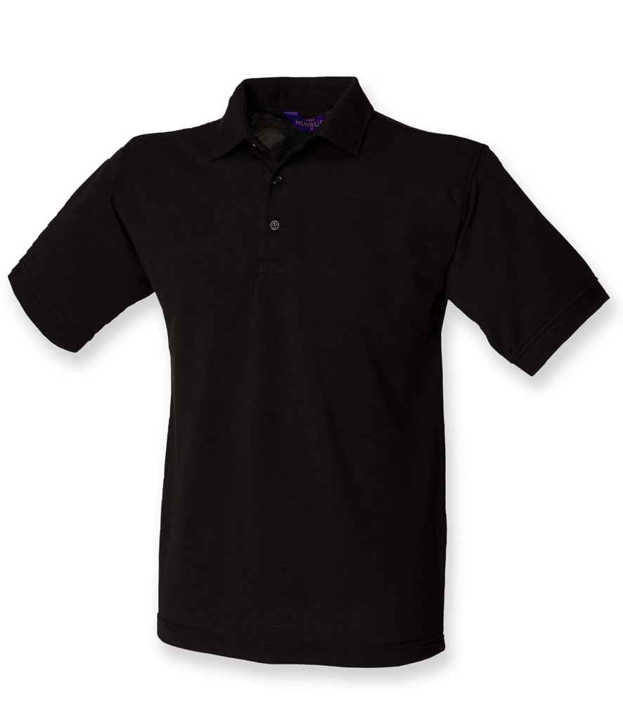 Henbury Heavy Poly/Cotton Pique Polo Shirt