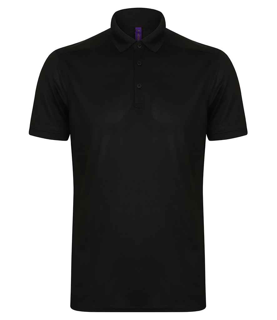 Henbury Slim Fit Stretch Microfine Pique Polo Shirt