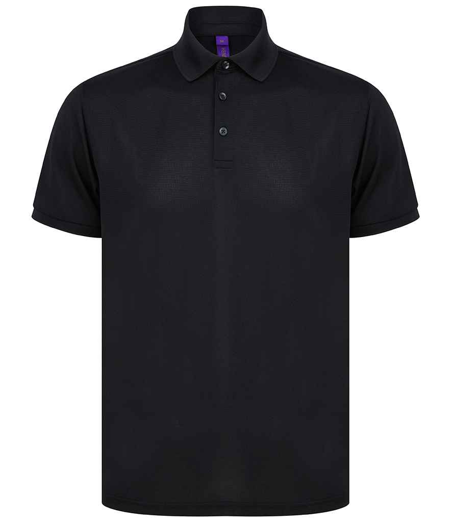 Henbury Recycled Polyester Pique Polo Shirt