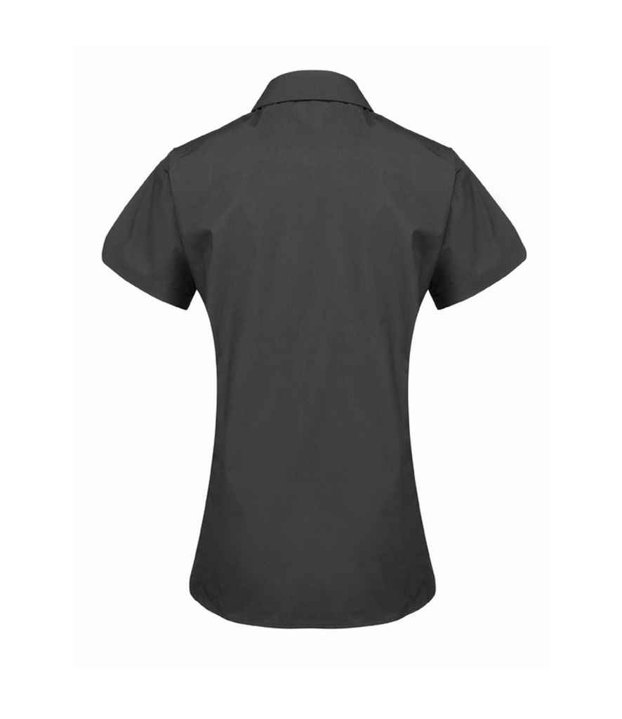 Premier Ladies Supreme Short Sleeve Poplin Shirt Premier Ladies Supreme Short Sleeve Poplin Shirt