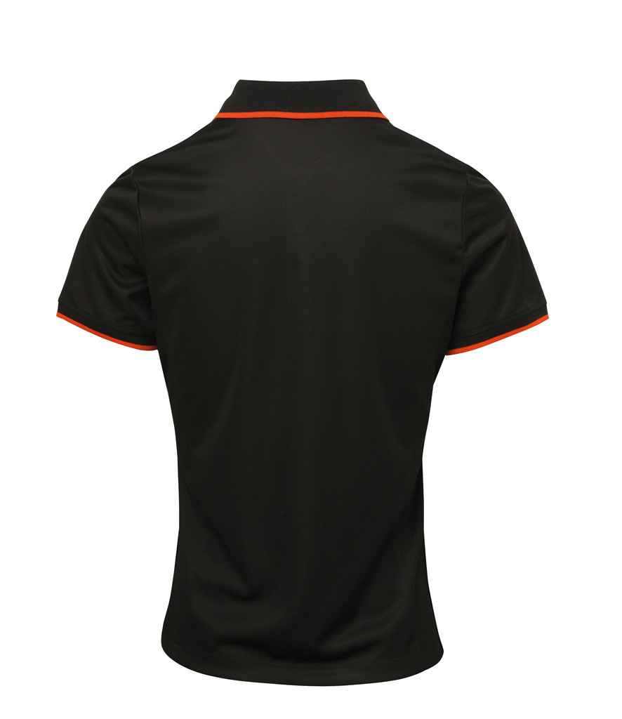 Premier Ladies Contrast Coolchecker® Piqué Polo Shirt Premier Ladies Contrast Coolchecker® Piqué Polo Shirt