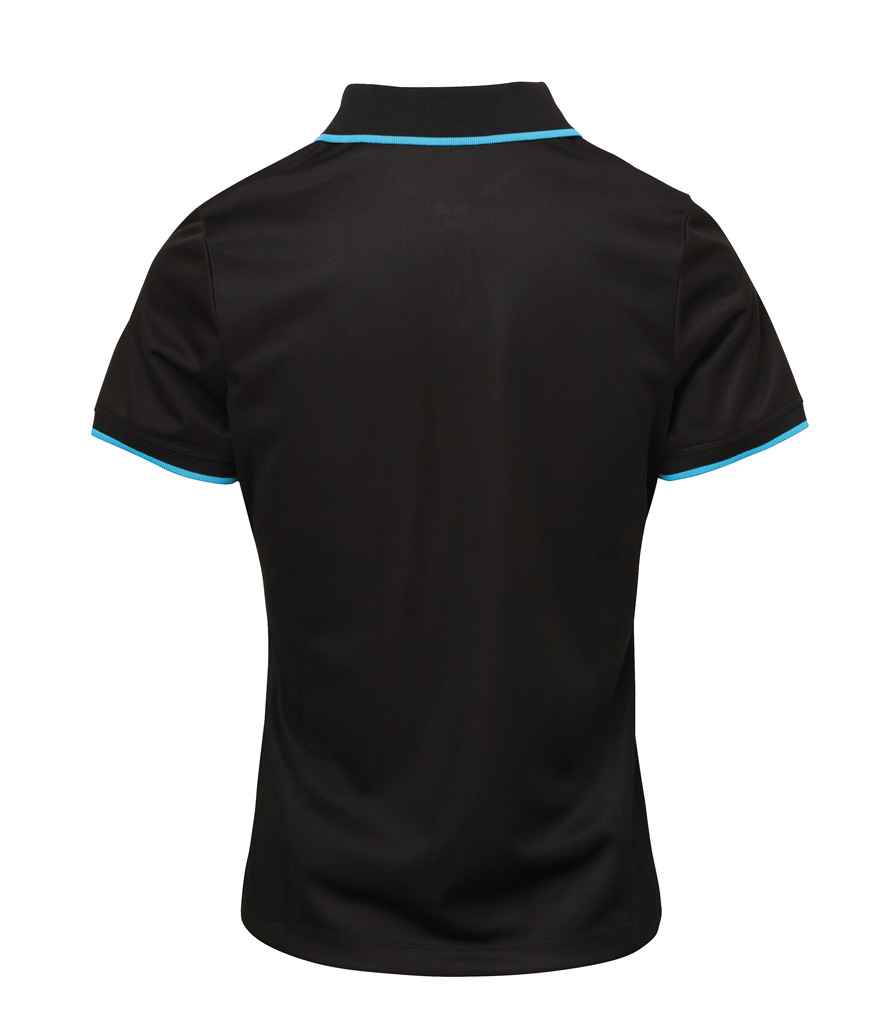 Premier Ladies Contrast Coolchecker® Piqué Polo Shirt Premier Ladies Contrast Coolchecker® Piqué Polo Shirt