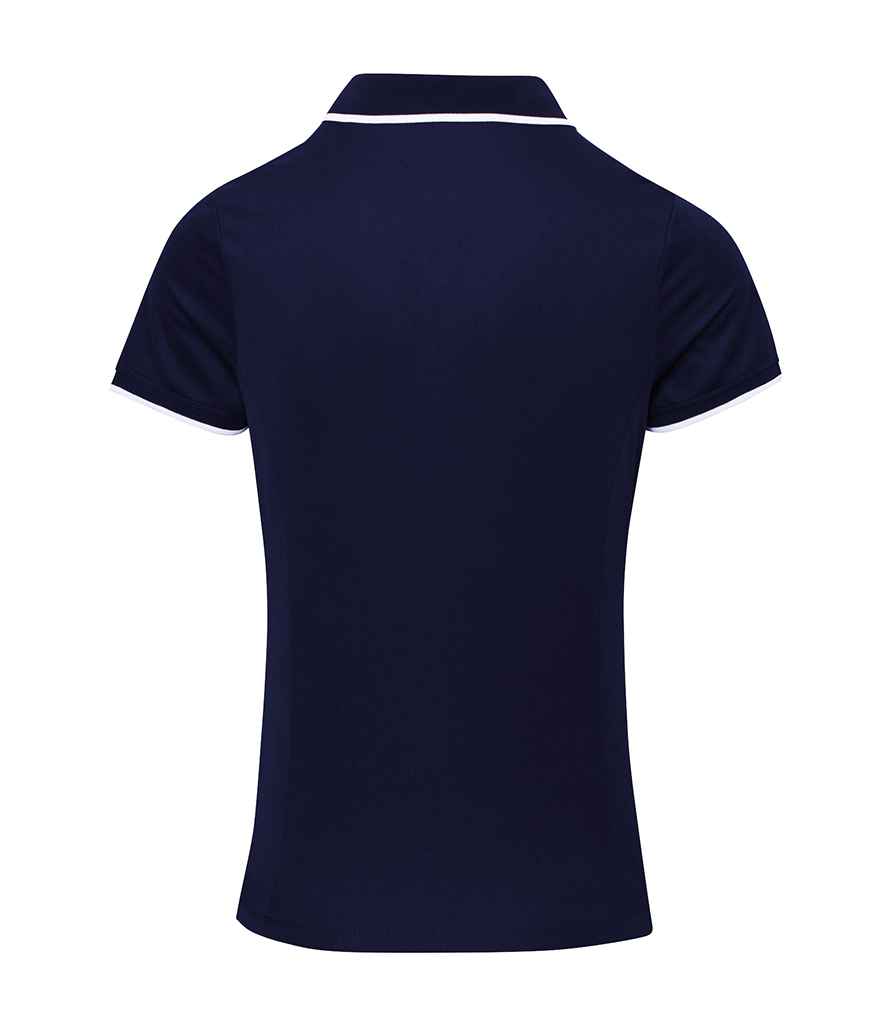 Premier Ladies Contrast Coolchecker® Piqué Polo Shirt Premier Ladies Contrast Coolchecker® Piqué Polo Shirt