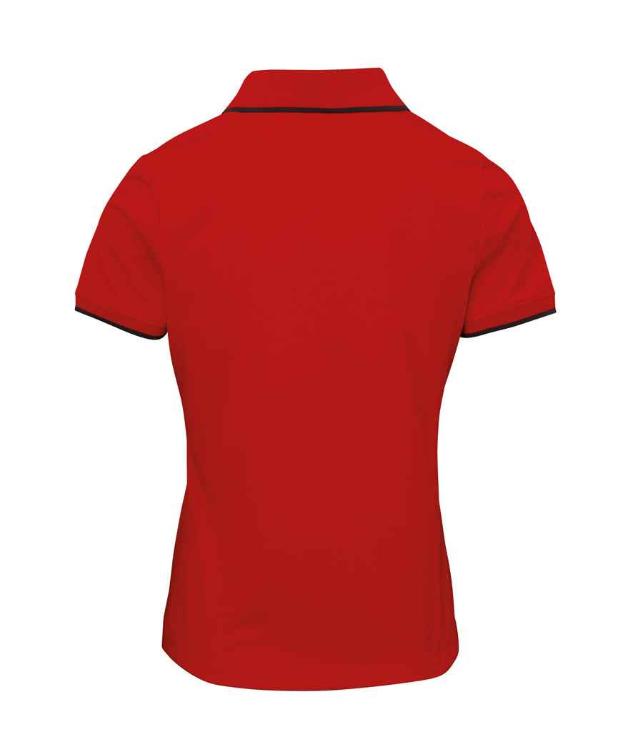 Premier Ladies Contrast Coolchecker® Piqué Polo Shirt Premier Ladies Contrast Coolchecker® Piqué Polo Shirt