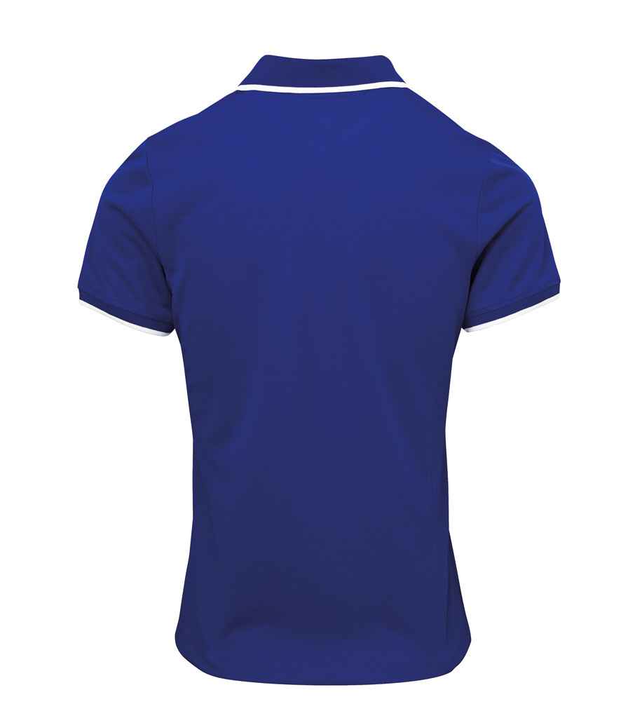 Premier Ladies Contrast Coolchecker® Piqué Polo Shirt Premier Ladies Contrast Coolchecker® Piqué Polo Shirt
