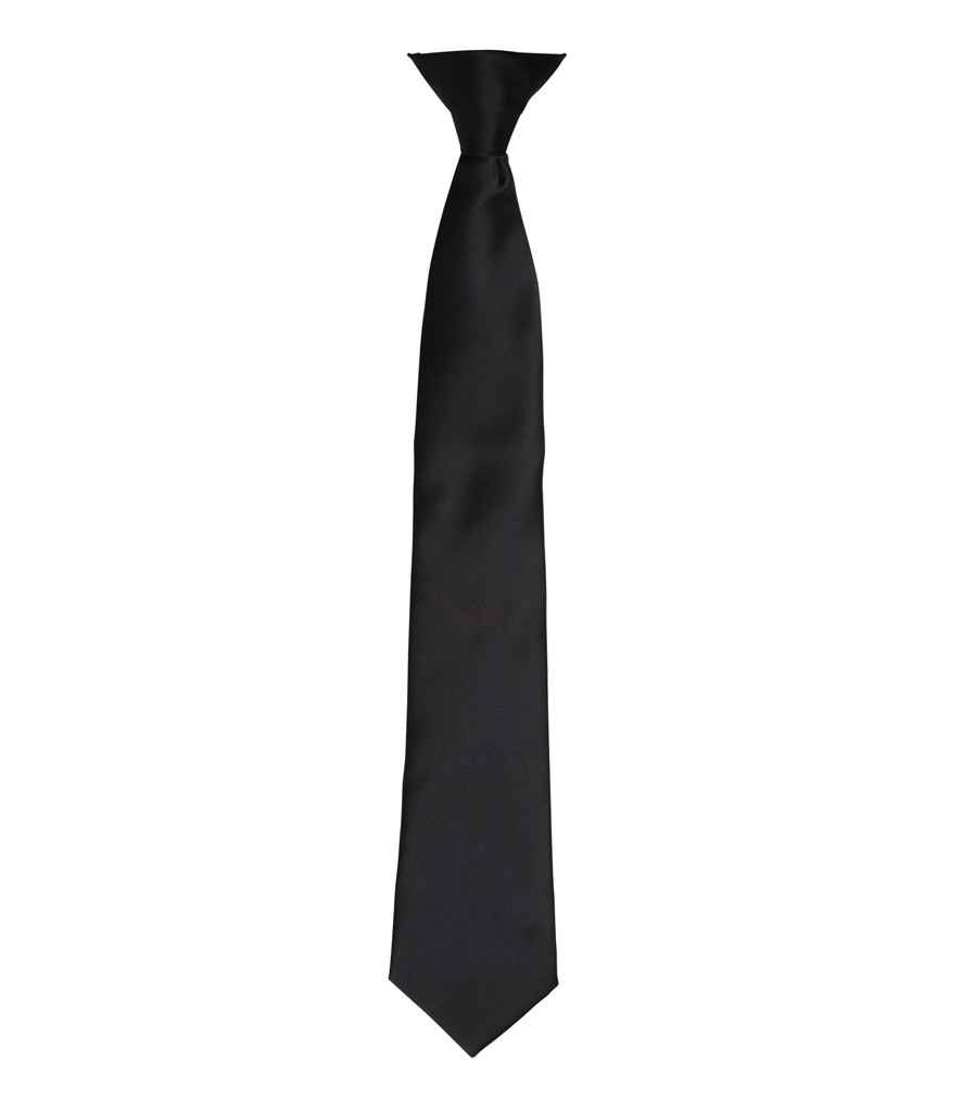 Premier 'Colours' Satin Clip Tie