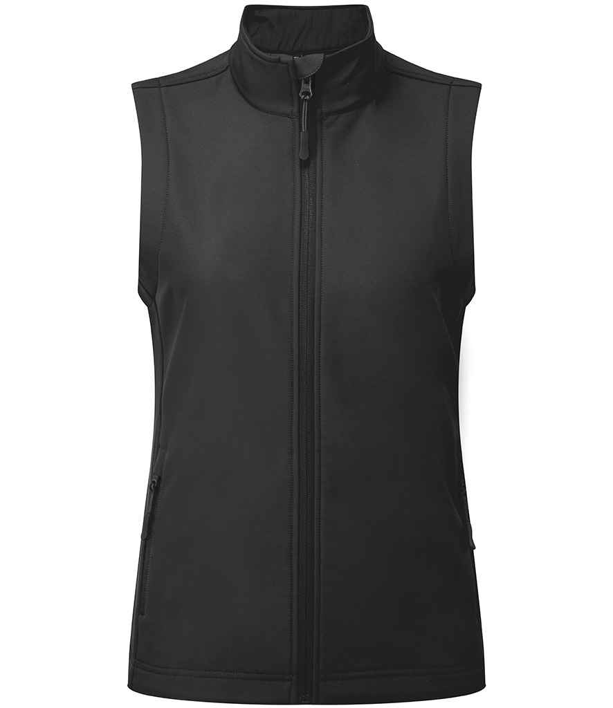 Premier Ladies Windchecker? Recycled Printable Soft Shell Gilet