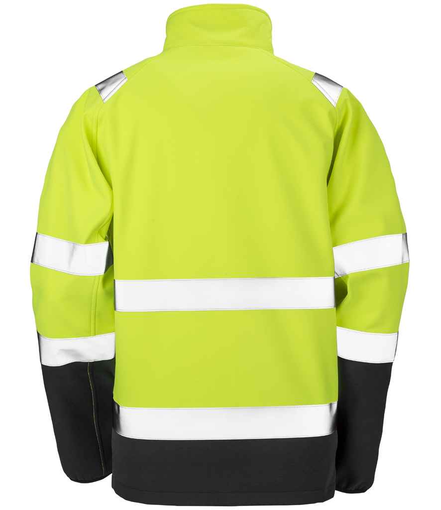Result Safe-Guard Printable Safety Soft Shell Jacket Result Safe-Guard Printable Safety Soft Shell Jacket