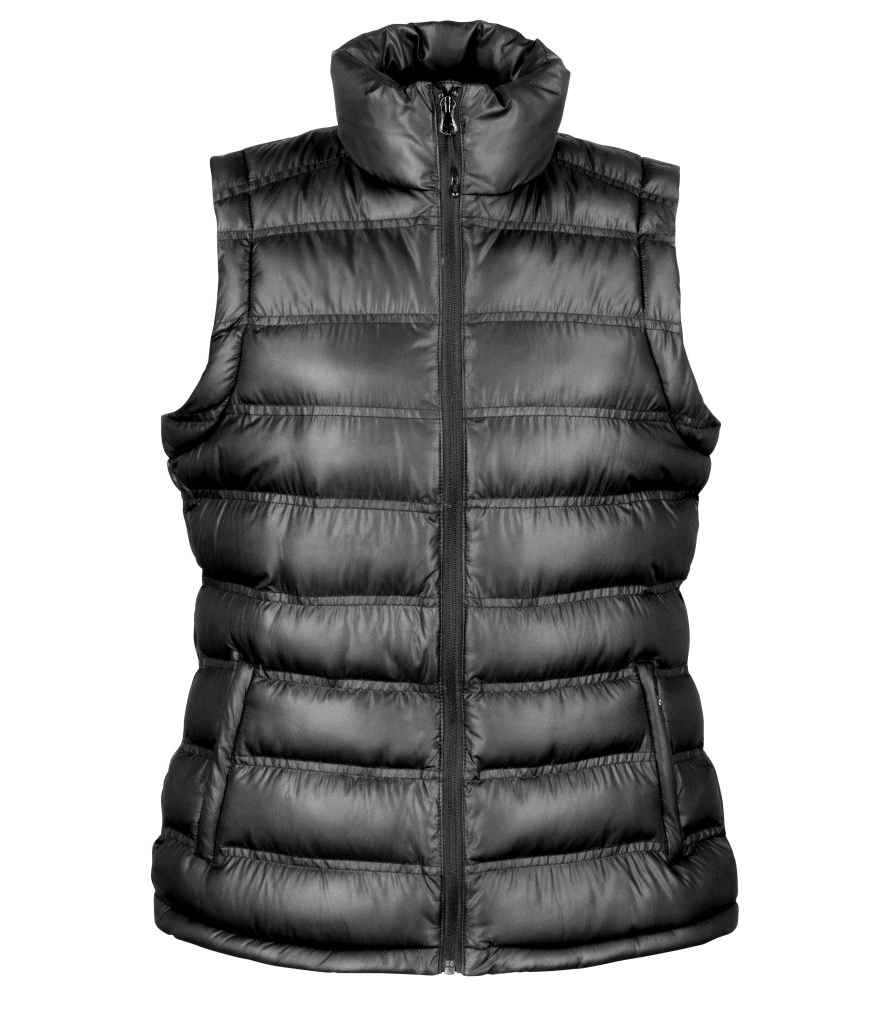 Bundle Deal - Result Urban Ladies Ice Bird Padded Gilet + Free Logo