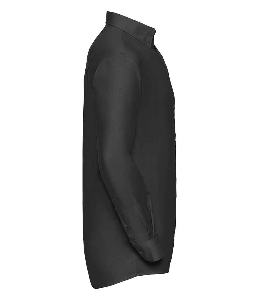 Russell Collection Long Sleeve Easy Care Oxford Shirt Russell Collection Long Sleeve Easy Care Oxford Shirt