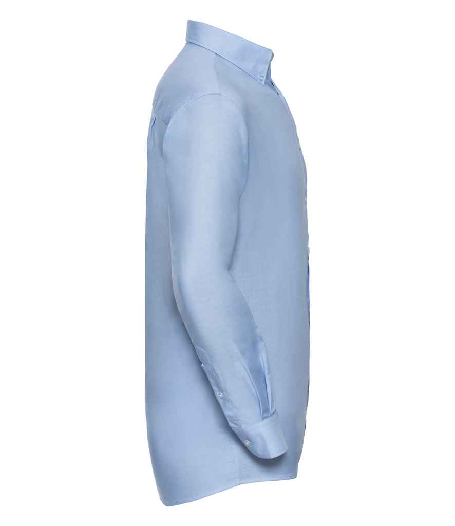Russell Collection Long Sleeve Easy Care Oxford Shirt Russell Collection Long Sleeve Easy Care Oxford Shirt