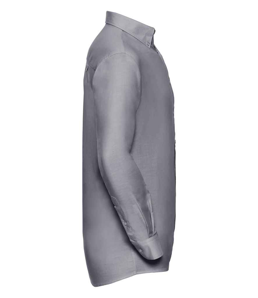 Russell Collection Long Sleeve Easy Care Oxford Shirt Russell Collection Long Sleeve Easy Care Oxford Shirt