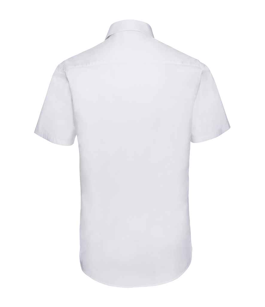 Russell Collection Short Sleeve Easy Care Fitted Shirt Russell Collection Short Sleeve Easy Care Fitted Shirt