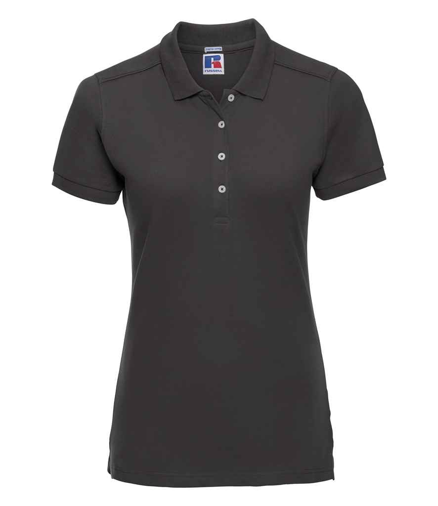 Russell Ladies Stretch Pique Polo Shirt