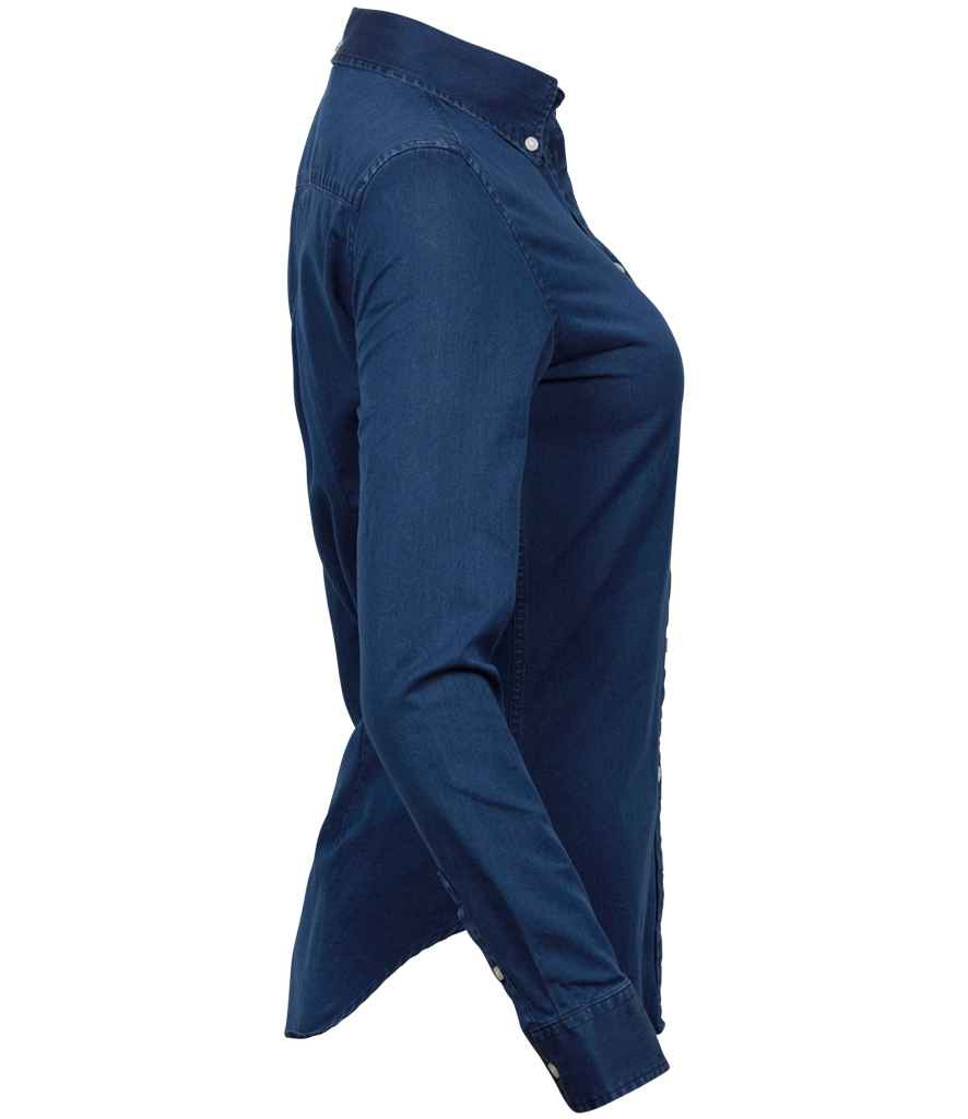 Tee Jays Ladies Long Sleeve Casual Twill Shirt Tee Jays Ladies Long Sleeve Casual Twill Shirt