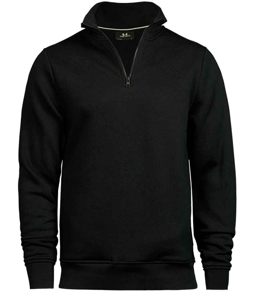 Bundle Deal - Tee Jays Gents Half Zip Sweatshirt + Free Logo