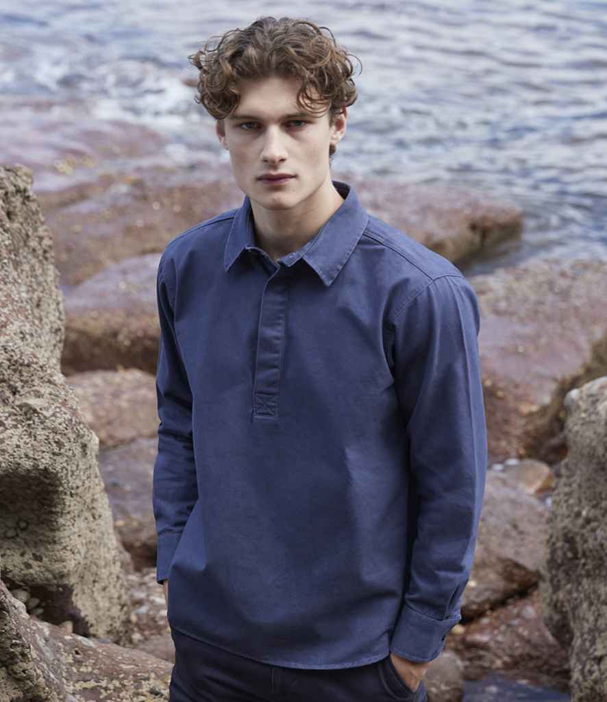 Front Row Pullover Drill Shirt