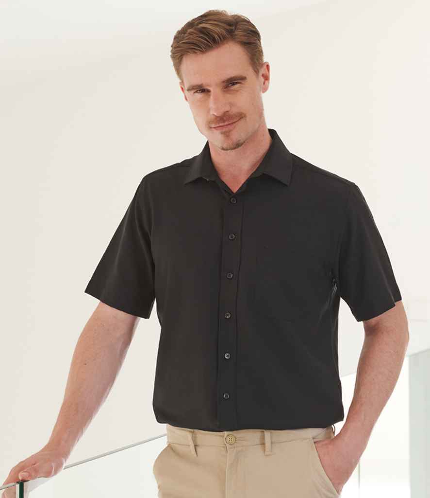 Henbury Short Sleeve Wicking Shirt