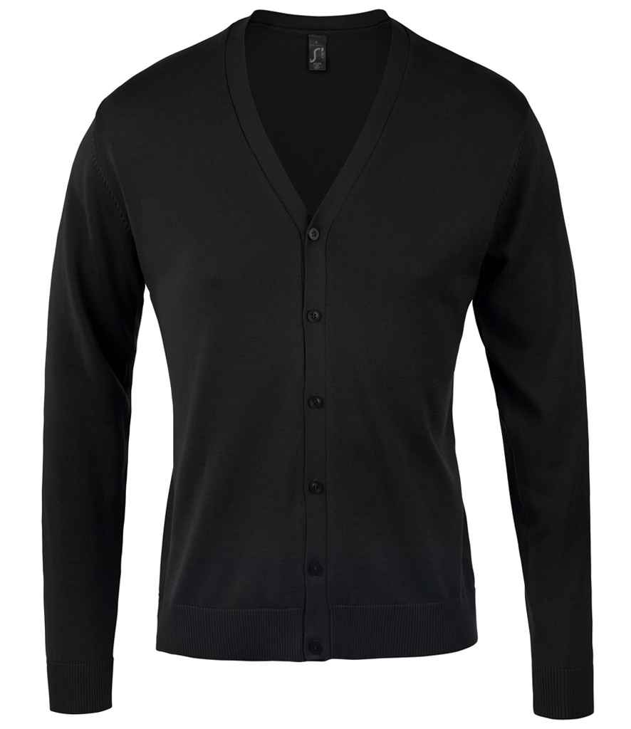 SOL’S Golden Cotton Acrylic V Neck Cardigan