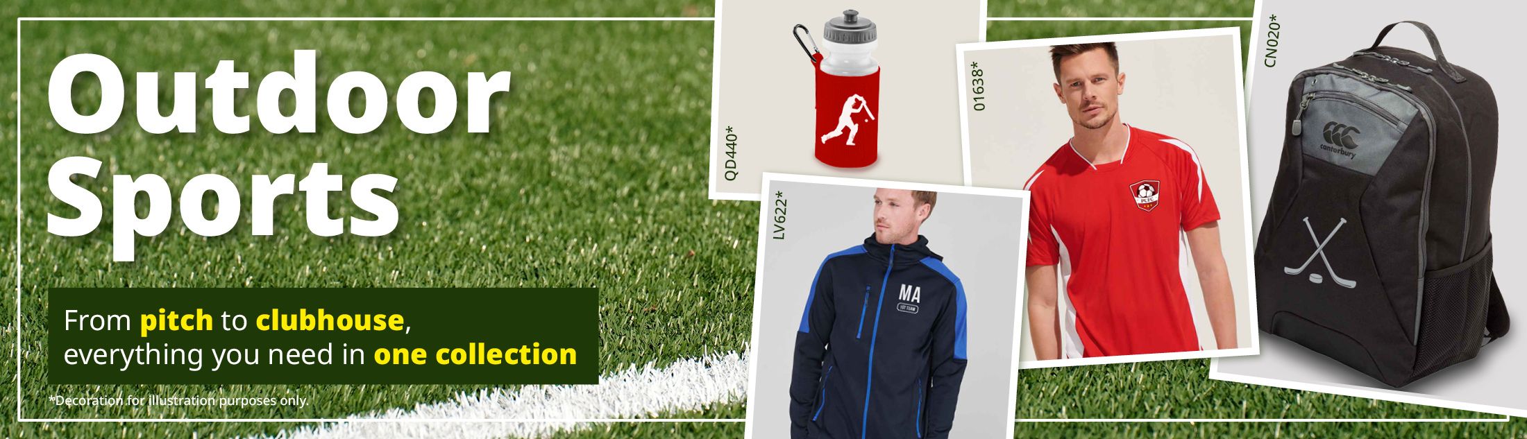 NEW Outdoor Sports & Events collection