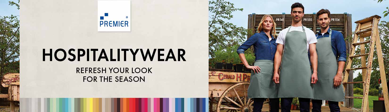 Hospitalitywear from Premier